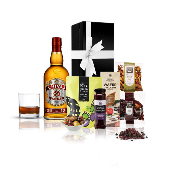 Whisky & Antipasto Gift Hamper Chivas Regal