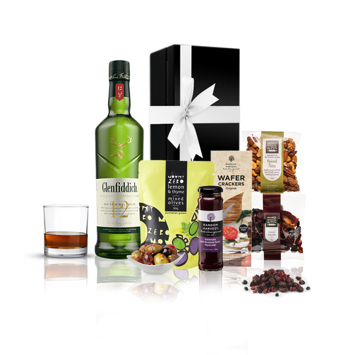 Whisky & Antipasto Gift Hamper Glenfiddich