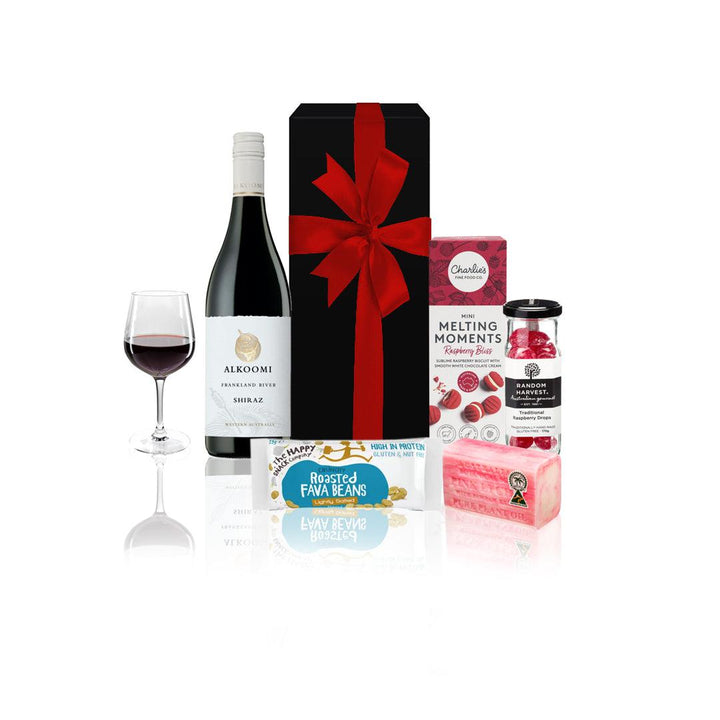 Wine & Snacks Hamper Red